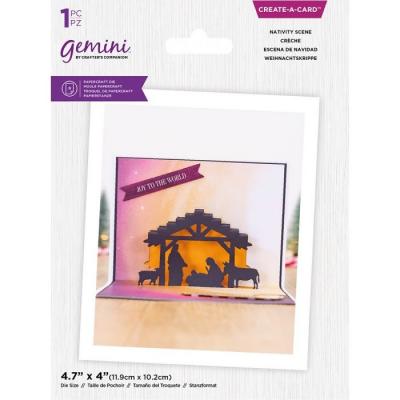 Gemini Create-a-Card Dies - Nativity Scene