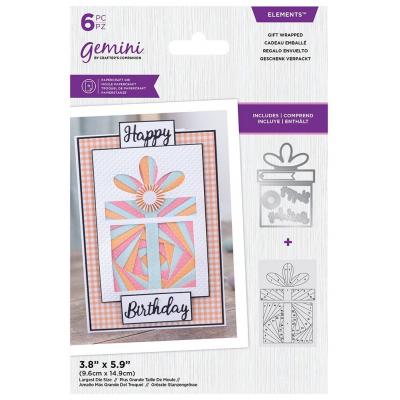 Gemini Elements Dies - Iris Folding - Gift Wrapped