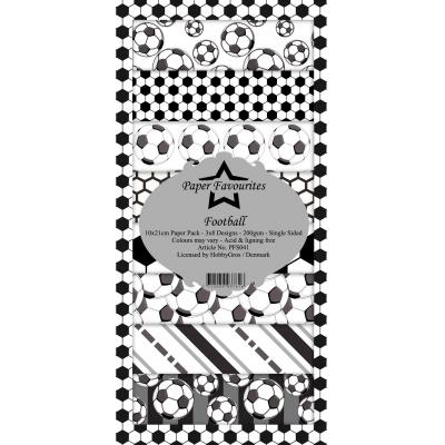 Dixi Craft Paper Favourites Football Designpapier - Paper Pack