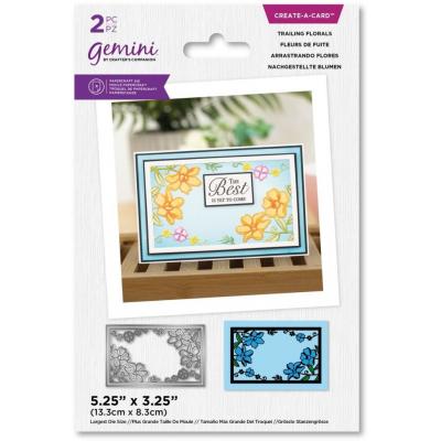 Gemini Create-a-Card Dies - Piecing Trailing Florals