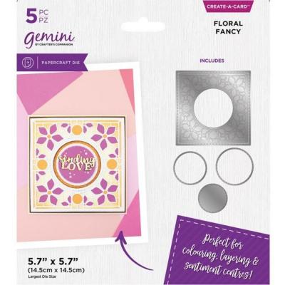 Gemini Create-a-Card Dies - Floral Fancy