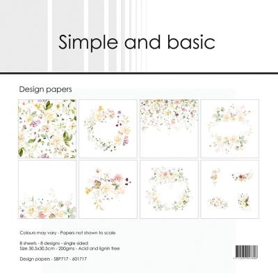 Simple and Basic Spring Feelings Designpapier - Paper Pad