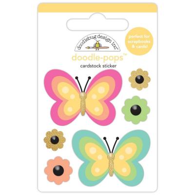 Doodlebug Doodle-Pops Hello Again - Fancy Flutters