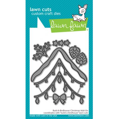 Lawn Fawn Lawn Cuts - Build-A-Birdhouse Christmas Add-On