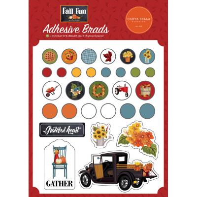 Carta Bella Fall Fun - Adhesive Brads