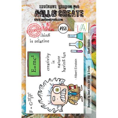 Aall and Create Stempel Albert Einstein