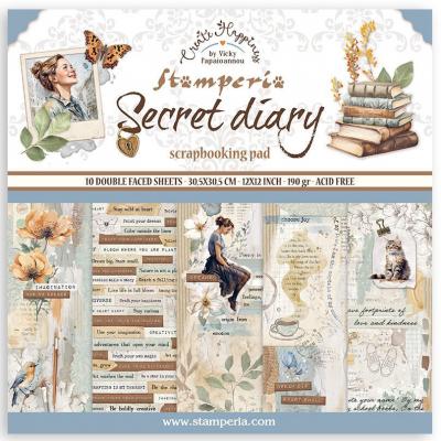 Stamperia Secret Diary - Paper Pack