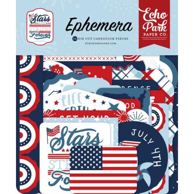 Echo Park Stars and Stripes Forever - Ephemera