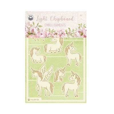 P13 Believe in Fairies - Light Chipboard Embellishments