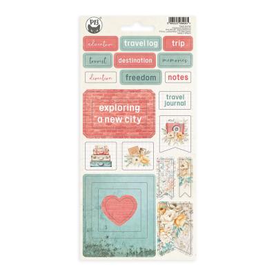 P13 Travel Journal - Chipboard Sticker