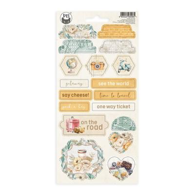 P13 Travel Journal - Chipboard Sticker