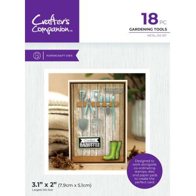 Crafter's Companion Garden Collection Metal Dies - Gardening Tools