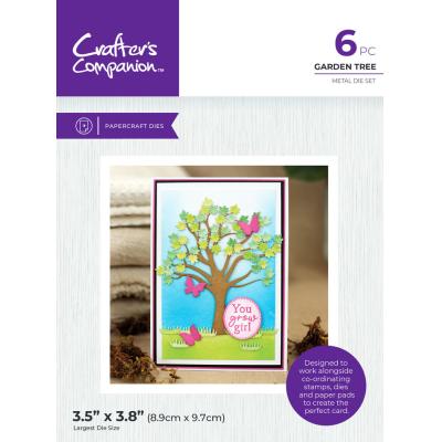 Crafter's Companion Garden Collection Metal Dies - Garden Tree