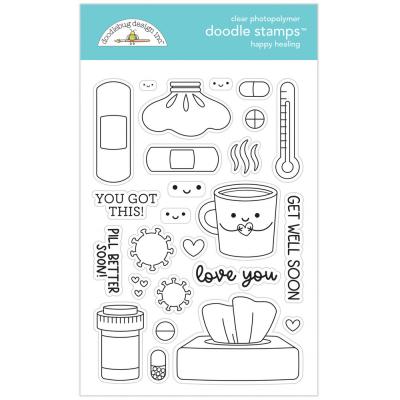 Doodlebug Happy Healing - Stempel