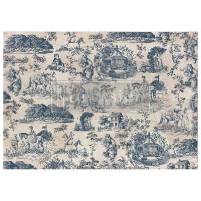 Prima Marketing Re-Design Decoupage Fiber - Kacha Toile de Jouy