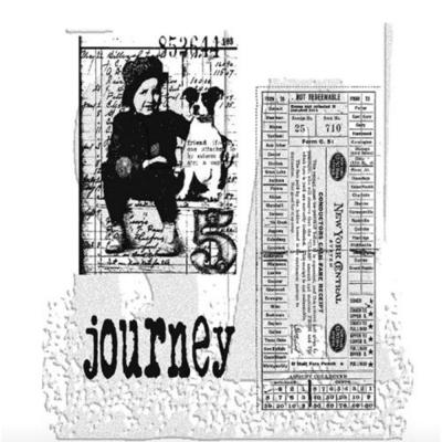 Stampers Anonymous Tim Holtz Stempel - Traveling Friends