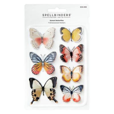 Spellbinders Sticker - Sunset Butterflies