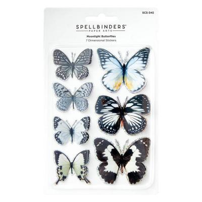 Spellbinders Sticker - Moonlight Butterflies