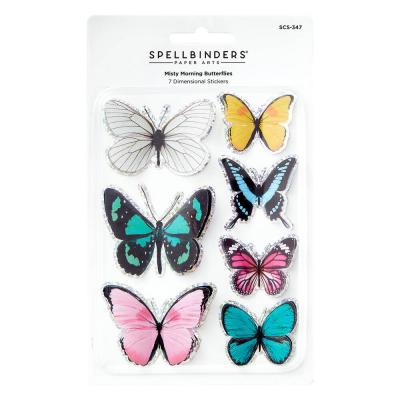 Spellbinders Sticker - Misty Morning Butterflies