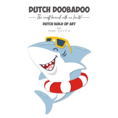 Dutch Doobadoo Dutch Card Art - Build Up A5 Haai