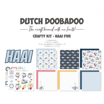 Dutch Doobadoo Crafty Kit Haai Five