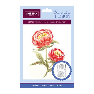 Crafter's Companion Stempel - Perfect Peony