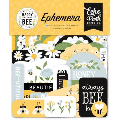 Echo Park Happy As Can Bee - Ephemera