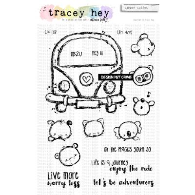 Tracey Hey Stempel - Camper Cuties