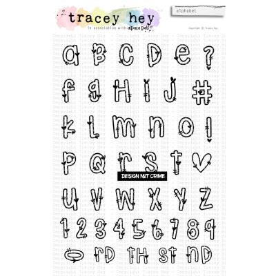 Tracey Hey Stempel - Alphabet