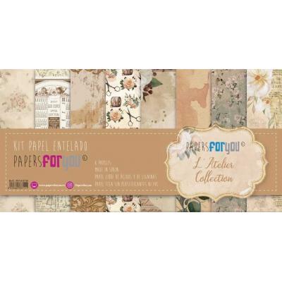 Papers For You L'Atelier - Canvas Scrap Pack