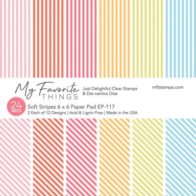 My Favorite Things Paper Pad - Soft Stripes