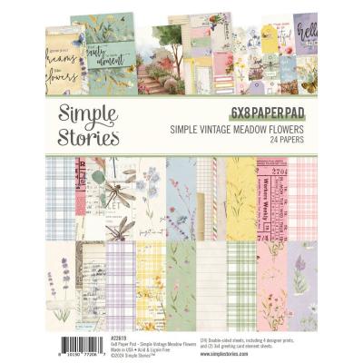 Simple Stories Simple Vintage Meadow Flowers - Paper Pad