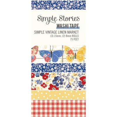 Simple Stories Simple Vintage Linen Market - Washi Tape