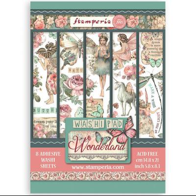 Stamperia Wonderland - Washi Pad