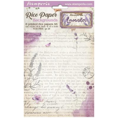 Stamperia Lavender - Backgrounds