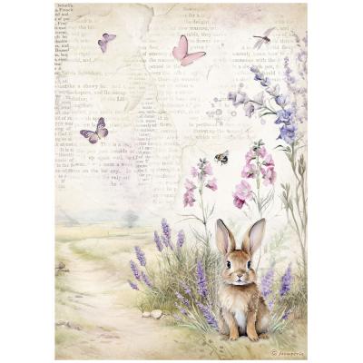 Stamperia Lavender - Bunny