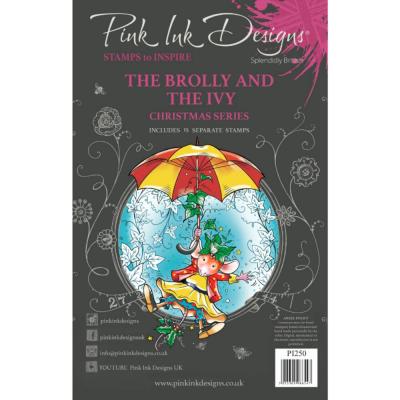 Pink Ink Designs Stempel - The Brolly & The Ivy