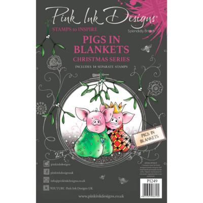 Pink Ink Designs Stempel - Pigs In Blankets