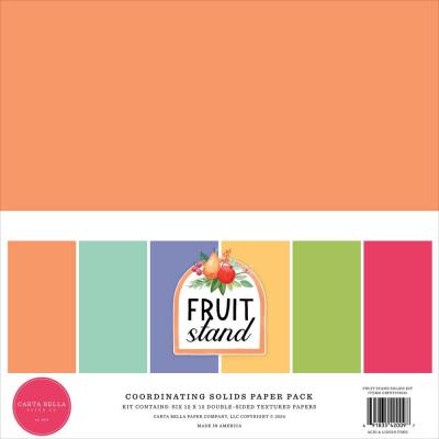 Carta Bella Fruit Stand - Coordinating Solids