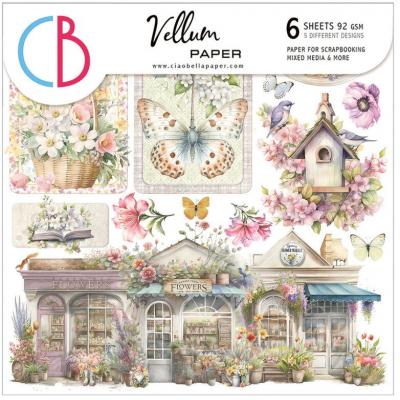 Ciao Bella Flower Shop - Vellum Fussy Cut