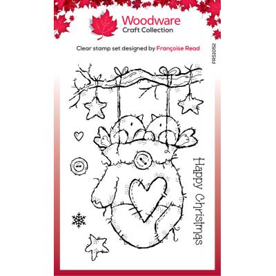 Woodware Stempel - Cozy Robins