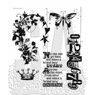 Stampers Anonymous Tim Holtz Stempel - Fairytale Frenzy