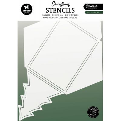 StudioLight Stencil - Tree Envelope