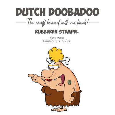 Dutch Doobadoo Stempel - Cave Woman