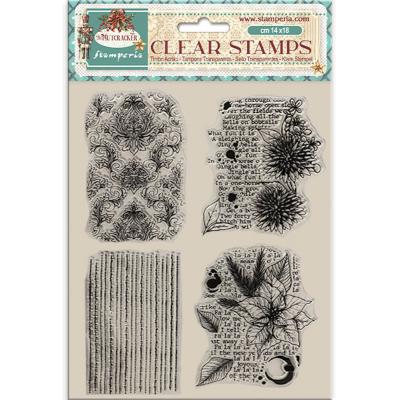 Stamperia The Nutcracker Stempel - Poinsettia