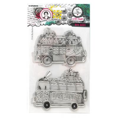 Art By Marlene Signature Collection Stempel - Hippie Busses