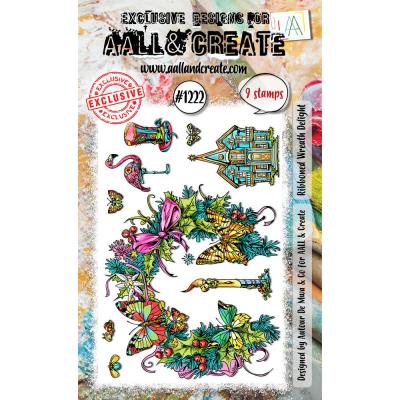 AALL & Create Stempel - Ribboned Wreath Delight