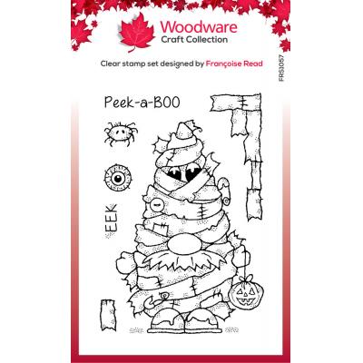 Creative Expressions Woodware Craft Collection Clear Stamp - Mummy Gnome