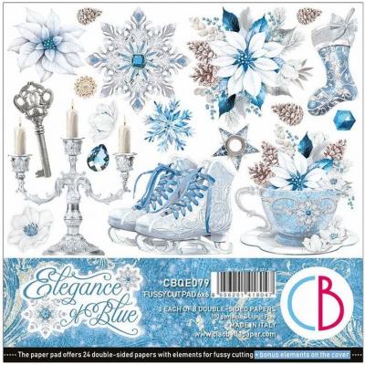 Ciao Bella Elegance of Blue - Fussy Cut Pad