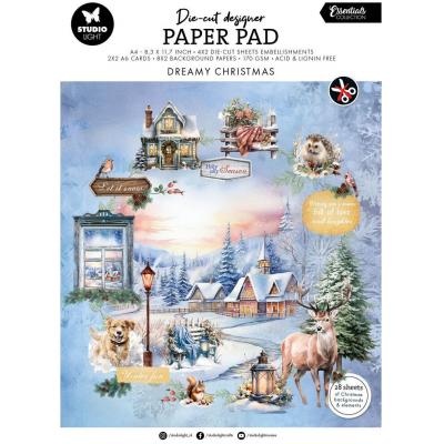 StudioLight Die-Cut Paper Pad - Dreamy Christmas